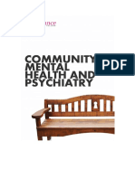Community Mental Health and Psychiatry: Key Concepts and Assignments