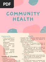 Community Health Nursing