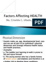 Factors Affecting HEALTH
