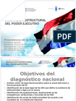 Breve presentacion diagnóstico nacional  Abril 2011 