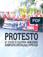 PROTESTO - 21 Eylül'ü İzleyen Günlerde Komploya Ortaklaşa Tepkiler