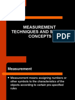 Lec2 - Measurement and Scaling Concepts