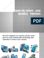 Communication and Mobile Phones