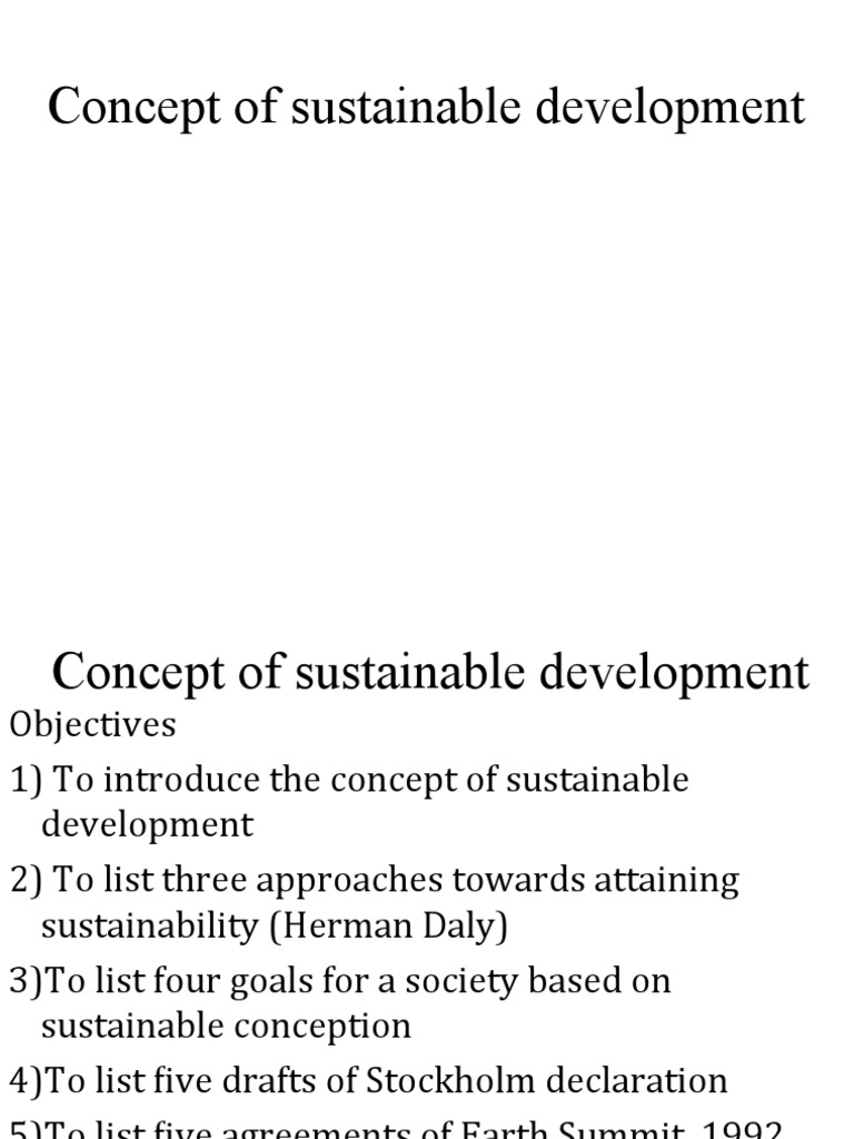 Understanding Sustainable Development Concepts | PDF | Sustainability ...