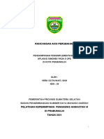 Rancangan Aksi Perubahan: Pendampingan Pengimplementasian Aplikasi Simonev Pada 5 Opd Di Kota Prabumulih