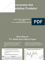 PPIC - Contoh Forecasting - Data Penjualan