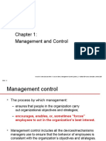 Chapter 1 Management and Control
