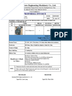 Updated SDHW20190830 Proforma Invoice For D12.42 Engine Assy.