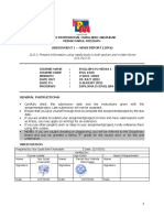 CLO 1: Present Information Using Media Tools in Both Spoken and Written Forms (C3, PLO 3)