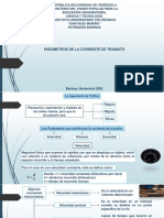 Parametros de La Corriente de Transito