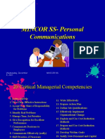 MINCOR SS-Personal Communications