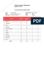 FDI - Report TO FDI BATCH III TAHUN 2020