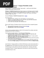 Download Cara instal Windows 7 dengan Flashdisk untuk Notebook by Meybiyes Meybino SN52641050 doc pdf