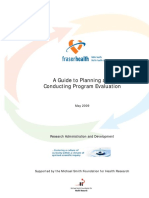 2009 05 11 A Guide To Planning and Conducting Program Evaluation v2