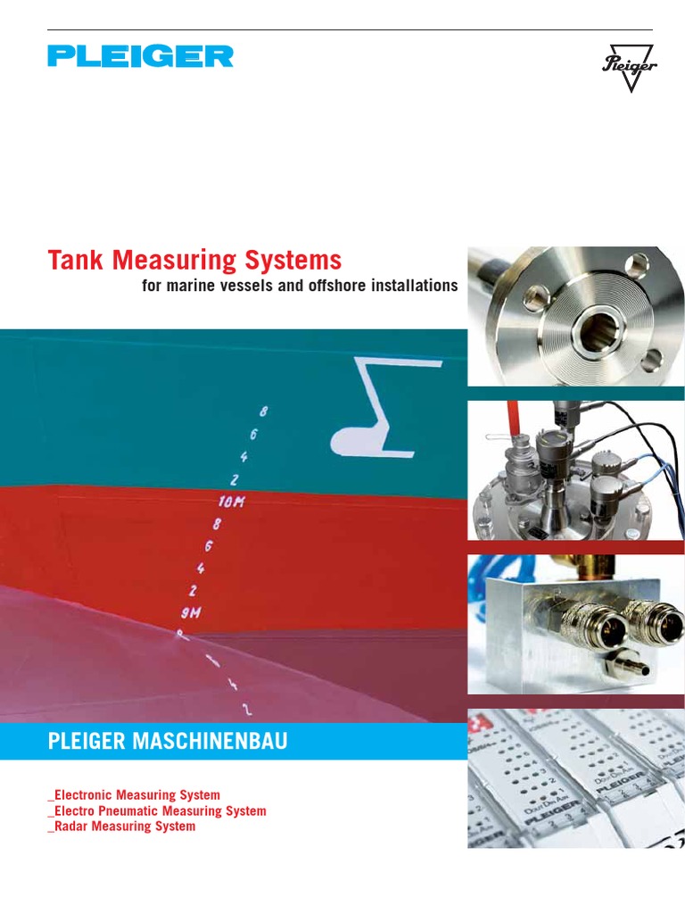 Pleiger Tank Measuring Systems Overview | PDF | Scada | Manufactured Goods