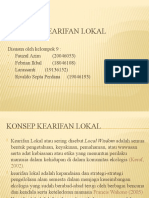 .PPT Kelompok 9 Kearifan Lokal