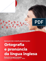 Ortografia e Pronúncia Da Língua Inglesa Apostila 3