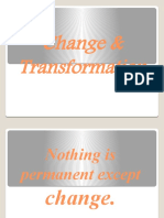 Change & Transformation