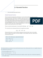 Define and Identify Polynomial Functions _ Intermediate Algebra
