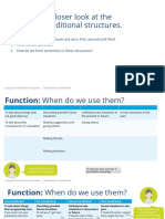 Conditionals Theory