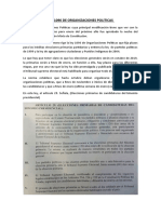 Ley 1096 de Organizaciones Politicas