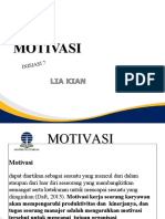 Motivasi Karyawan