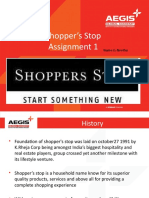 Shopper's Stop History, Vision, Values and Marketing Strategies