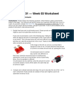 AUTO 131 - Week 03 Worksheet: Instructions