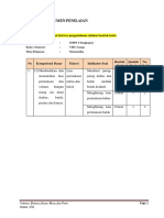 Instrumen Evaluasi Kasus 1 - Asriani