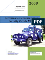 Performance Measurment Security Vehicle MUHAFIZ