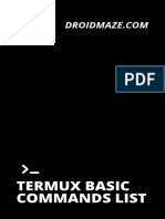 Termux Basic Commands List