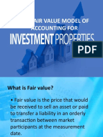 The Fair Value Model of Accounting For