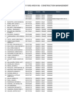 List of Students For 202111892-ARCH106 - CONSTRUCTION MANAGEMENT