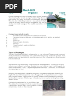 Tour Packaging Pdf Travel Agency Tourism