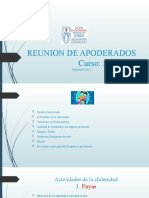 REUNION DE APODERADOS septiembre