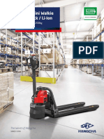 A Series Mini Walkie Pallet Truck / Li-Ion: With Capacity of 1,200kg