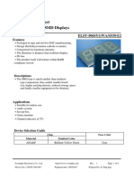 Technical Data Sheet 0.51" Triple Digit SMD Displays: ELST-506SYGWA/S530-E2