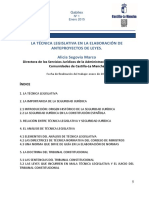 Articulo Tecnica Legislativa