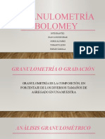 Granulometría Bolomey