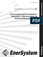 Mantenimiento de Baterias Estacionarias