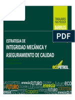 08 Integridad Mecanica y Aseguramiento de Calidad