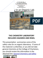 Safety in An Organic Lab