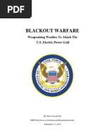 Blackout Warfare Weather Report - DR Peter Vincent Pry