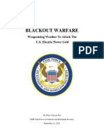 Blackout Warfare Weather Report - DR Peter Vincent Pry