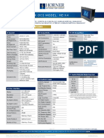 X Ocs Model: He-X4: 1 Technical Specifications