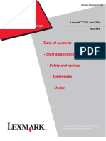 Lexmark C534n 5022-xxx Service Manual