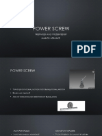 Power Screws