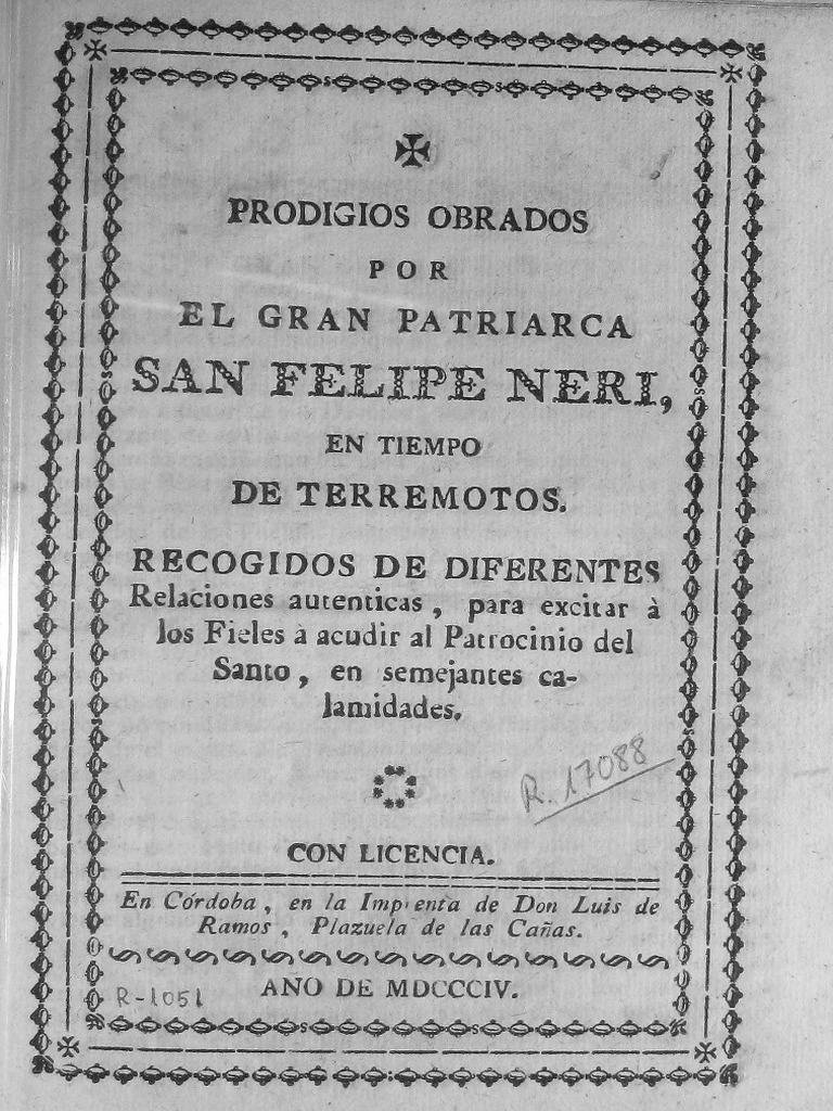 1804 Prodigios San Felipe Neri PDF