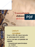 Traumatismele Abdominale