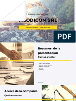 Brochure Prodicon SRL